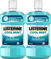 LISTERINE MOUTH LIQUID 500ML COOL MINT x2