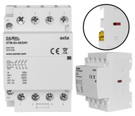 ZAMEL Modulárny stykač 63A Cievka 24V 4NO 0NC