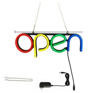 Neónové písmo Open Signboard Reklamná tabuľa Open LED