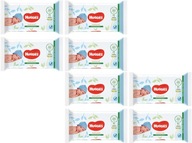 HUGGIES Natural Biologicky odbúrateľné vlhčené obrúsky 8 x 48 kusov