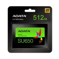 SSD 512GB SATA ADATA SU650 2,5