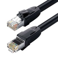 UGREEN Ethernet RJ45 sieťový kábel, 1m čierny