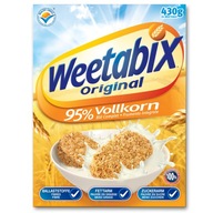 WEETABIX ORIGINAL BISQUITY FLAKES Kcal control DIÉTA