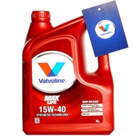 VALVOLINE MaxLife 15W40 API SN/CF ACEA A3/B3 4L