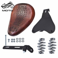 Hnedá motocykel Bobber Solo Seat Spring pre Yamaha