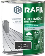 Rafil EKO Radach na strechy Čierna RAL9005 0,75L