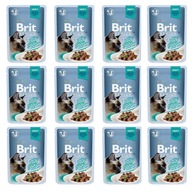 BRIT PREMIUM mokré krmivo hovädzie filety 12x85g