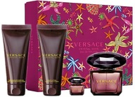 VERSACE Crystal Noir set toaletná voda 90ml + 5ml sprchový gél balzam