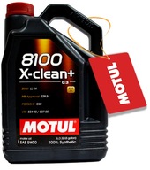 MOTUL 8100 X-CLEAN + PLUS OIL 5W30 5L 5W-30