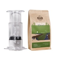 AEROPRESS CLEAR COFFEE BREND + KÁVA ZRNKOVÁ GÓRALSKI BLEND 250g