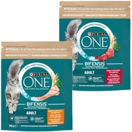 Purina ONE Adult krmivo pre mačky mix príchutí 2x800g