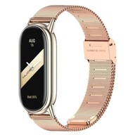 Milanese ROSE GOLD Mesh Strap náramok pre Xiaomi Mi Band 8 / NFC