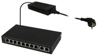 10-portový PoE switch pre 8 IP kamier SG108 Pulsar