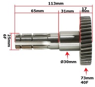 Medzihriadeľový štvorkolka Boxer 150/200cc