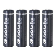 4x GP Recyko PRO AA R6 2000mAh NiMH batérie