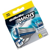 GILLETTE MACH3 TURBO VLOŽKA 8 kusov