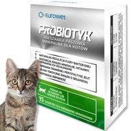 Probiotikum pre MAČKU 15 kusov TRÁVENIE hnačka