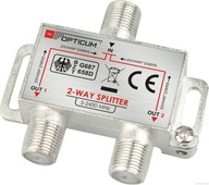 Rozbočovač 1/2 SAT DVB-T2 4k OPTICUM