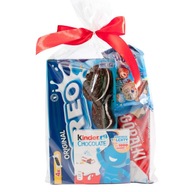 Sada sladkostí pre Santa Claus Vianočné deti Kinder Oreo balenie skvelý darček