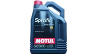 MOTUL ŠPECIFICKÝ OLEJ 50400 50700 5L 5W-30 SYNTETICKÝ