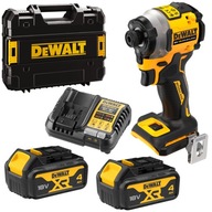 Aku skrutkovač 206Nm 1/4'' 18V 3-rýchlostný 2x4Ah DeWALT DCF850M2