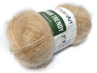 MOHAIR TRENDY 134 BÉŽOVÁ priadza 100g 220m 14735