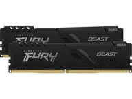 Pamäť RAM KINGSTON Fury Beast 16GB 3733MHz