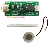 Ultrazvukový rozprašovač tekutín Modul USB-C + prevádzkové režimy