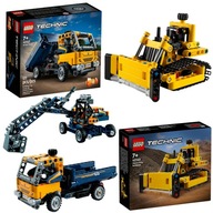 LEGO Technic CARS 42147 sklápač / bager + buldozér 42163 TECHNICS