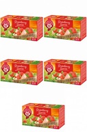 Teekanne World of Fruits Zmes čaju s príchuťou jahôd 50g x5