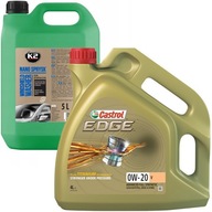 Castrol Edge 0W-20 V 4L olej + K2 Nano Spray 5L