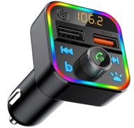 FM BLUETOOTH VYSIELAČ QC USB RÝCHLA NABÍJAČKA