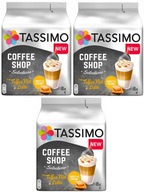 NOVÉ TASSIMO Toffee Nut Latte kapsule 3 x 8 krémových