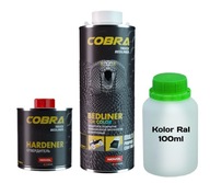 Novol Cobra Truck Bedliner 600ml + 200ml tužidlo + 100ml RAL farba