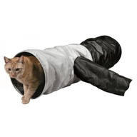 TRIXIE CAT TUNNEL 115cm BIELA ​​A ČIERNA