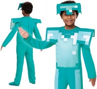 Outfit Diamond Armor Minecraft Kostým Karnevalový kostým 4-6 rokov