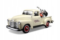 MAISTO Chevrolet 3100 pickup HARLEY 1/24 32194