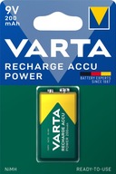 Nabíjacia batéria VARTA HR9 9V 6F22 200mAh R2U