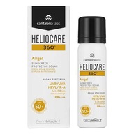 Prípravok na opaľovanie na tvár Heliocare 360 ​​SPF50+ Aerogel 60 ml