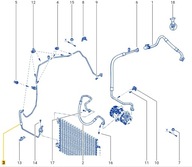 Hadica klimatizácie Renault Captur 924406095R ORG