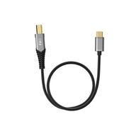 FIIO LD-TC1 USB-B kábel USB-C 0,5m opletený