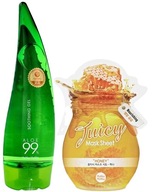 HOLIKA ALOE UKLIDŇUJÚCI GÉL 99% GÉL 250 ml + výťažok z aloe medu ZDARMA