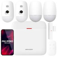 Hikvision AX Pro WiFi Alarm Kit 2x PIR s kamerou + 1x PIR aplikácia