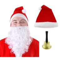 KOSTÝM SANTA STAR HAT BARD 3ks