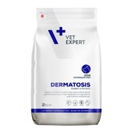 Suché krmivo pre psov s dermatózou s králikom Vet Expert Dermatosis Dog 2kg