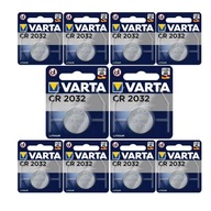 VARTA CR2032 CR 2032 lítiová batéria 3V x 10