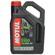 Polosyntetický olej Motul 5100 10W-40 JASO MA2 4L