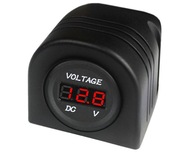 JACHTOVÝ VOLTMETER 12V + KAROSERIE - 03077