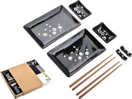 BLACK Sushi set pre 2 osoby - 8 prvkov