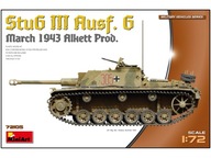 Výrobné delo StuG Sturmgeschutz III Ausf.G Alkett 72105 MiniArt